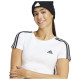 Adidas Γυναικεία κοντομάνικη μπλούζα W 3-Stripes Baby Tee Adidas Γυναικεία κοντομάνικη μπλούζα W 3-Stripes Baby Tee